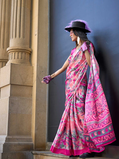 Modern & Artistic Digital Prints
Inspired by abstract patterns, tie-dye effects, geometric motifs, floral themes, and ethnic designs
Fusion of bold, contemporary, and traditional Indian elements