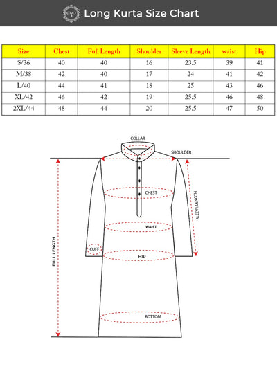 White Chikankari work Men's Kurta